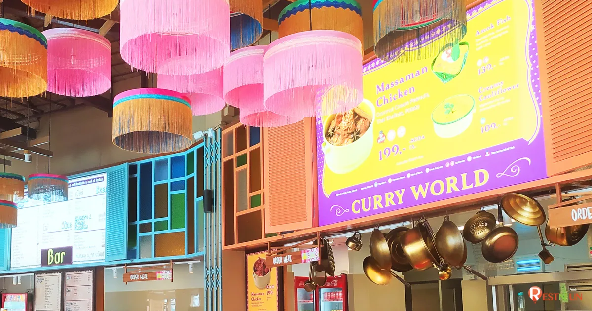 ร้านอาหารภายในสวนน้ำ Vana Nava Hua Hin